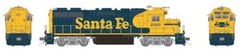 Rapido 38002 HO EMD GP38 Low Nose – Standard DC Santa Fe #2337