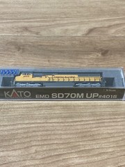 Kato 176-4015 EMD SD70M FLAT RADIATOR UP 4015 N Gauge UNION PACIFIC NEW