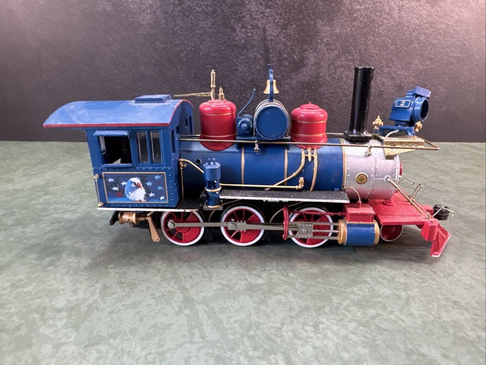 Hawthorne Village Patriotic Eagle Steam Locomotive G Gauge Train Engine Untested