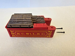 HO Scale Pocher / Rivarossi K.C.St.L.&C. JW Bowker 2-4-0 Tender Car Shell