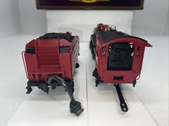 MTH Premier 20-3087-1 Gulf Mobile & Ohio 4-6-2 Pacific PS.2 O Used BCR #5296 GMO