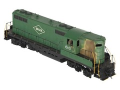 Sunset Models S Gauge BRASS W&R GP-7 Diesel Locomotive/Box