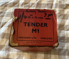 Box only – Hornby Tender M1 42010 – Made in England – Vintage