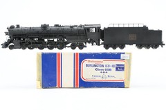 HO Brass NJ Custom Brass CB&Q Burlington Route Class O5B 4-8-4 Custom Painted