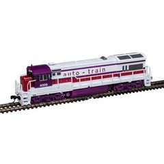 ATLAS N GAUGE U36B GOLD DC/DCC/SOUND AUTO TRAIN #4000 PN 40005933