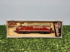 N Scale, Atlas Classic, EMD GP-30, Burlington Route (CB&Q) #975. (New inbox)
