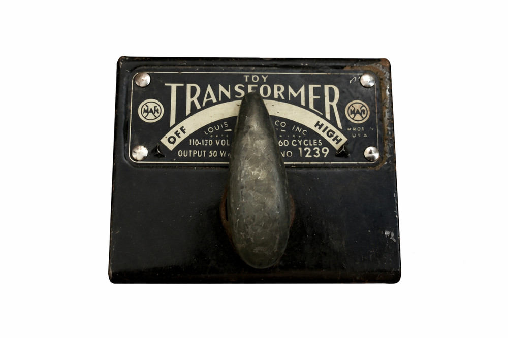 Vintage Marx Toy Train Transformer No.1239 w/ Cord O Gauge Power Supply Untested