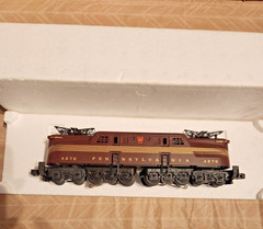 Vintage MTH O Scale Premier GG-1 Electric Engine Pennsylvania #4876 MT-5101L