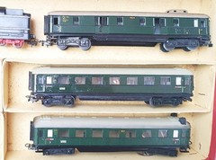 Marklin AC HO SK-800 German BR-06 STREAMLINED STEAM LOCOMOTIVE Gift Set NMB 1959