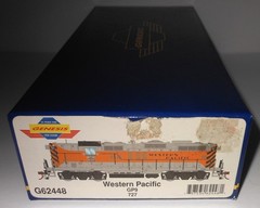 Athearn Genesis Western Pacific GP9 #727 HO Locomotive #G62448
