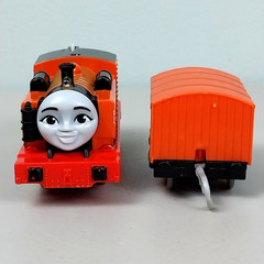 Thomas & Friends Trackmaster Nia Motorized Train with Mail Cargo Car 2013 Mattel