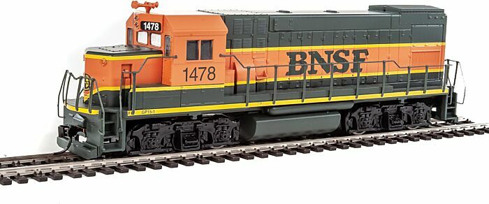 Walthers Trainline 931-2500 HO Scale EMD GP15-1 BNSF #1478 NIB