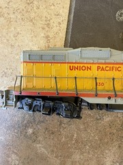 🚂 Vintage Athearn HO Scale Union Pacific EMD GP9 Diesel Locomotive! 🚂 Works!