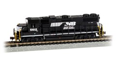Bachmann 61754 N NS GP38-2 Diesel Locomotive with Dynamic Brakes #5612