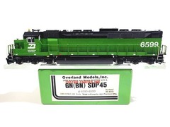 Overland OMI BN EMD SDP45 Burlington Northern #6599 HO Brass Model #5780.1
