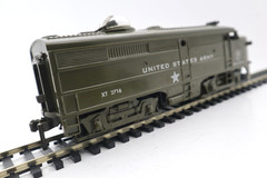 KMT Kusan Auburn 2716, O, 2 Rail, U. S. Army Alco Diesel Locomotive, C-7 EX