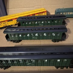 BACHMANN SPECTRUM 81406 Train EMC HO DOODLEBUG PRR Passenger Car Lot Of 10