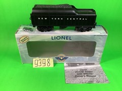 Lionel 6-29822 NYC Railway 773 Hudson Tender with Whistle O Gauge,OB,Instruction