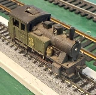 N scale Life Like 0-6-0 tank steam engine #2 with Rapido couplers