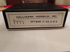 Hallmark Models, Brass SPT & NO C-24 2-8-0 HO Dong Jin