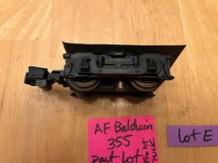 American Flyer Train 355 CNW Diesel Locomotive FRONT TRUCK ASSEMBLY PART LOT E