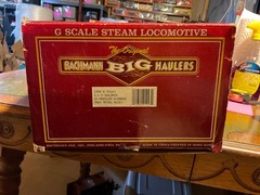 BACHMANN BIG HAULERS NIB #91243 4-6-0 BALDWIN 10 WHEELER W/SMOKE B&O ROYAL BLUE