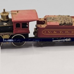 Vintage Baldwin Locomotive Works Philadelphia Train & Tender V&TRR Untested