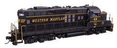 Walthers Proto Western Maryland GP9 #44 DCC Ready 920-49736 HO Scale
