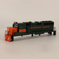 Athearn HO Western Pacific EMD GP40-2 Locomotive WP 3557 SHELL ONLY