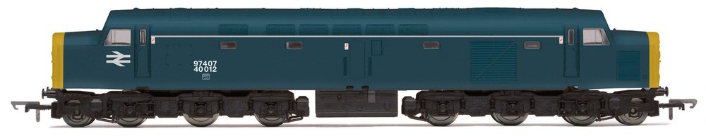 Hornby R30191 OO Gauge Railroad Plus BR Class 40, 1Co-Co1, 97407 – Era 7