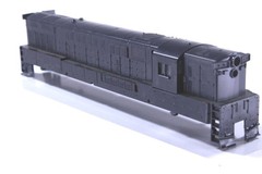 HO Athearn SP-Style Undecorated FM H-24-66 “Trainmaster” Shell +Horn Xlnt Cond