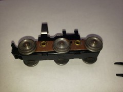 Front SD40T-2 GEARED 6 WHEEL TRUCK HO Scale ATHEARN Good CONDITION