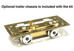 N Scale Aru Freelance Articulated Electric Streetcar Brass Kit 9mm Gauge Tram
