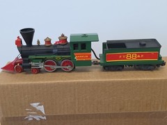American Flyer 4-4-0 Franklin Frontiersman’s Locomotive Engine Runs