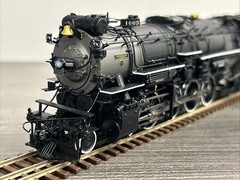 Glacier Park Models HO Brass M-75 4-8-2 Steam Locomotive D&RGW 1605 Pre-owned/LN