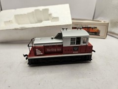 Bachmann HO 41-600-16 Diesel 0-6-0 Plymouth Switcher Loco 9280 Burlington Used