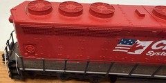 1 Kato Ho Scale EMD SD45 Canadian Pacific Diesel Locomotive.