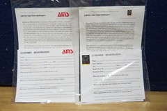 ACCUCRAFT G WARRANTY REGISTRATION PARTS 580898