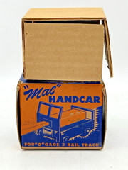 General Models Corporation O Gauge ‘Mac’ Handcar in Solid Original Box w/Insert