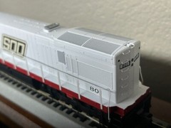SOO LINE U30C SPEED LETTERS LOW HOOD DC/DCC Ready ” MASTER SILVER ” HO Scale NEW