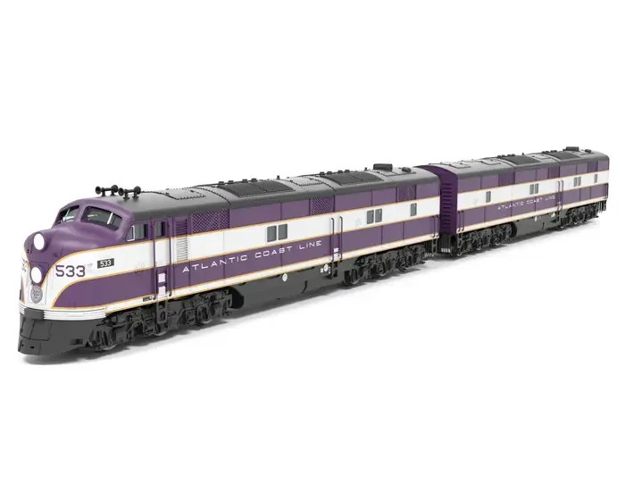 Broadway LTD. 8760 N Scale Atlantic Coast Line EMD E7 A/B 533/760B DCC/Sound~NEW