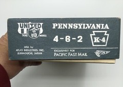 Pacific Fast Mail 4-6-2 K4S Brass Engine HO Scale MIB /b
