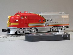 LIONEL SANTA FE LIONCHIEF DIESEL LOCOMOTIVE #159 O GAUGE train sfe 6-84719-E NEW