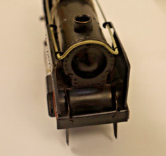 Vintage WWII Era Clockwork O Gauge US-Zone Germany #40281 Locomotive w/ Tender