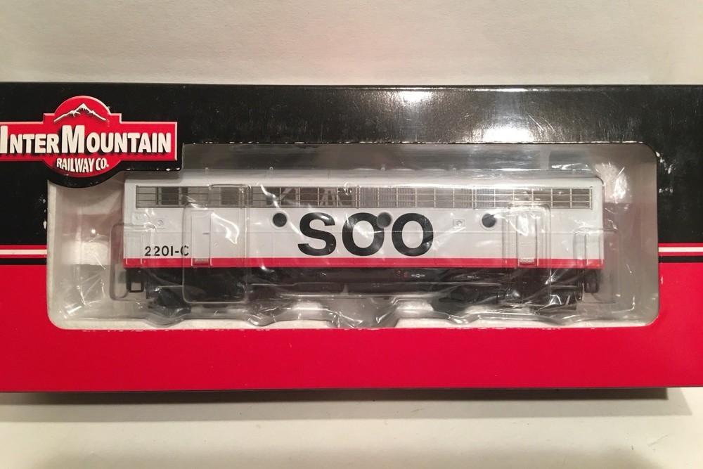 HO Intermountain 49581S-03 Soo Line EMD F7B Diesel Locomotive #2201-C DCC SOUND