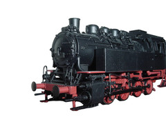 Unknown DR BR81 0-8-0T Brass Steam Locomotive HO Gauge Tested Boxed #113