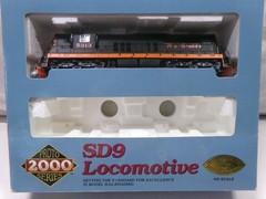 HO gauge Proto 2000 Rio Grande SD9 diesel engine in orig box (lot 7108)