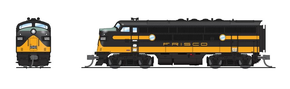 N EMD F3A SLSF 5001 Para4 W/sd