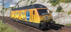 Trix 22943 460 029-2 SBB Yellow Advertising Livery “Chiquita”, DCC Sound
