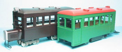 HOn30/HOe Aru-Model Narita 2-Axle Single-Ended Bonnet Railbus Kit H0e Gauge 009